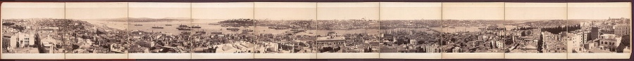 Турция - Вид на Константинополь с Галатской башни