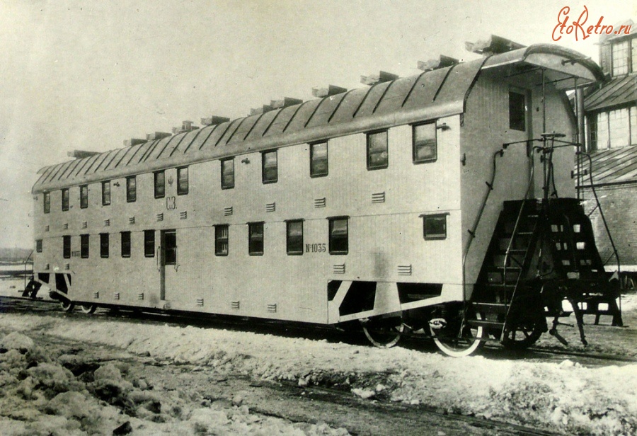Железная дорога (поезда, паровозы, локомотивы, вагоны) - Двухэтажный вагон из Твери.