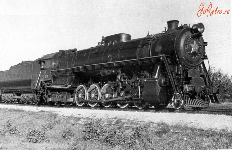 Железная дорога (поезда, паровозы, локомотивы, вагоны) - Паровоз 23-001(УУ).