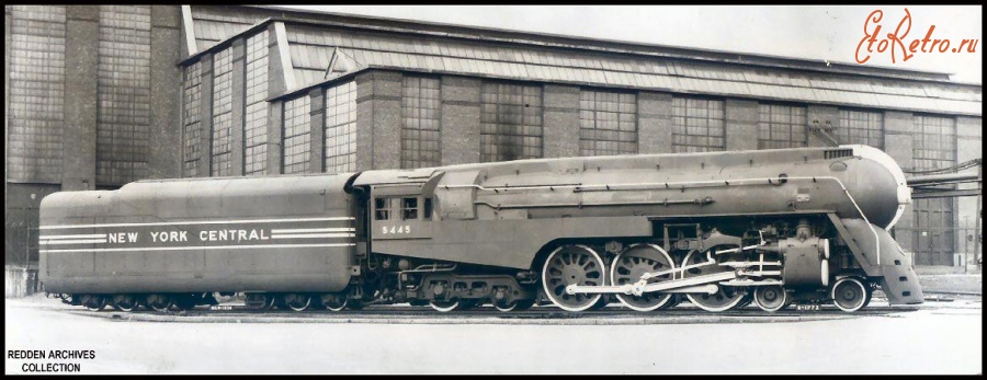 Железная дорога (поезда, паровозы, локомотивы, вагоны) - Паровоз №5445.США.