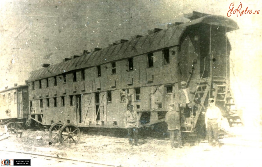 Железная дорога (поезда, паровозы, локомотивы, вагоны) - Двухэтажный пассажирский вагон постройки Верхне-Волжского(Тверского) завода