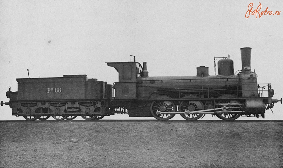 Железная дорога (поезда, паровозы, локомотивы, вагоны) - Товарный паровоз типа 0-3-0