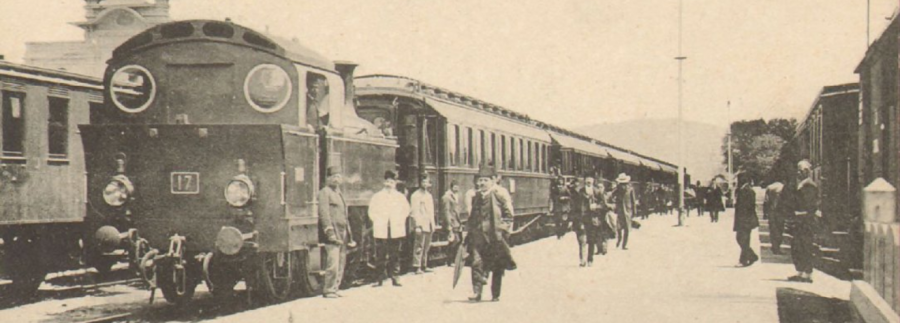 Железная дорога (поезда, паровозы, локомотивы, вагоны) - Станция Хайдар-Паша