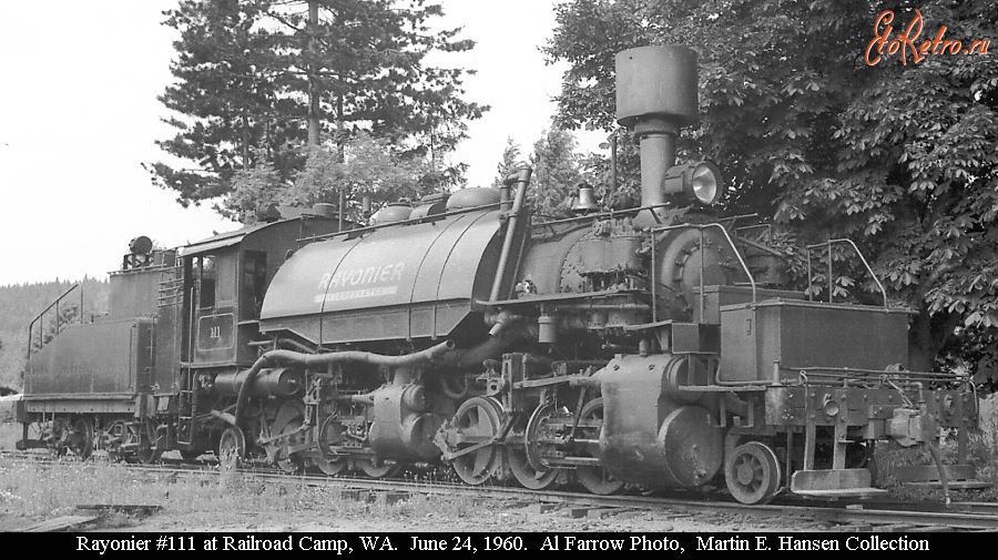 Железная дорога (поезда, паровозы, локомотивы, вагоны) - Паровоз №111 системы Маллета типа 1-3-3-1