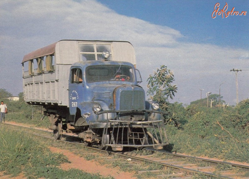 Железная дорога (поезда, паровозы, локомотивы, вагоны) - Раритеты из Боливии