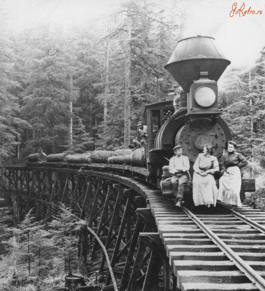 Железная дорога (поезда, паровозы, локомотивы, вагоны) - Фото на память