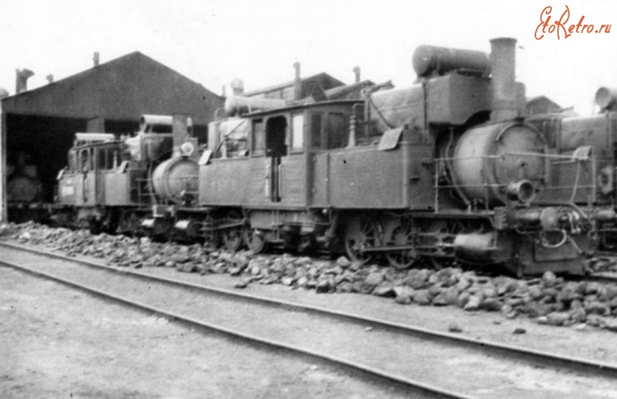 Железная дорога (поезда, паровозы, локомотивы, вагоны) - Паровозы системы Ферли