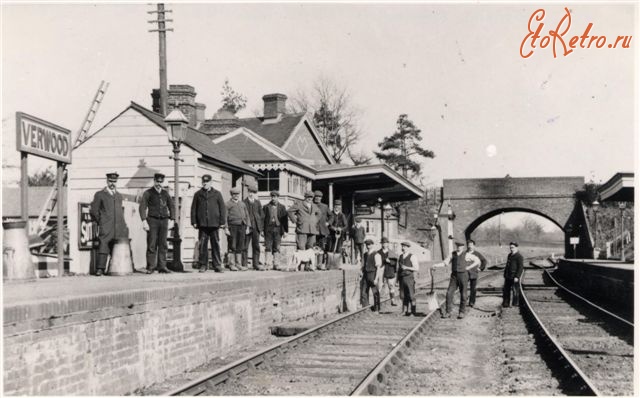 Железная дорога (поезда, паровозы, локомотивы, вагоны) - Станция Вервуд