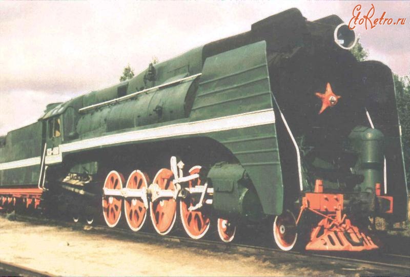 Железная дорога (поезда, паровозы, локомотивы, вагоны) - Паровоз П36-0001 на базе запаса Зеленогорск
