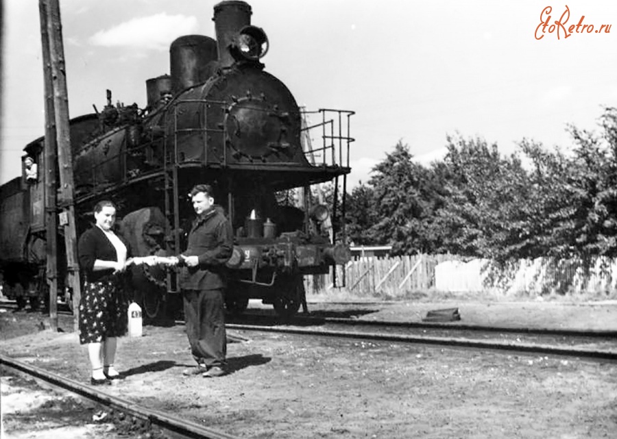 Железная дорога (поезда, паровозы, локомотивы, вагоны) - Паровоз серии Ку типа 2-3-0