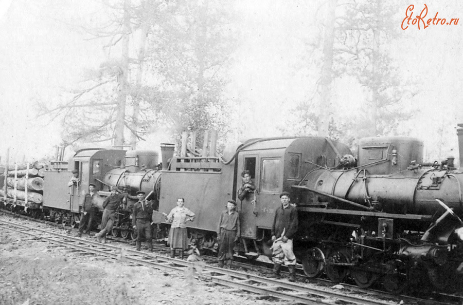 Железная дорога (поезда, паровозы, локомотивы, вагоны) - Узкоколейные паровозы серии Кч
