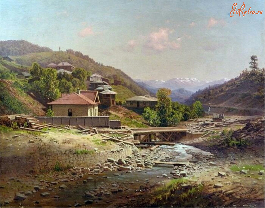 Железная дорога (поезда, паровозы, локомотивы, вагоны) - Илья Занковский. Строительство Сурамского туннеля на Кавказе