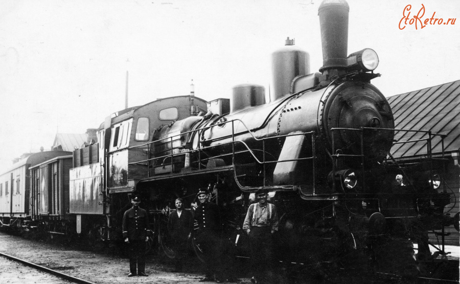 Железная дорога (поезда, паровозы, локомотивы, вагоны) - Паровоз серии Ckb.182