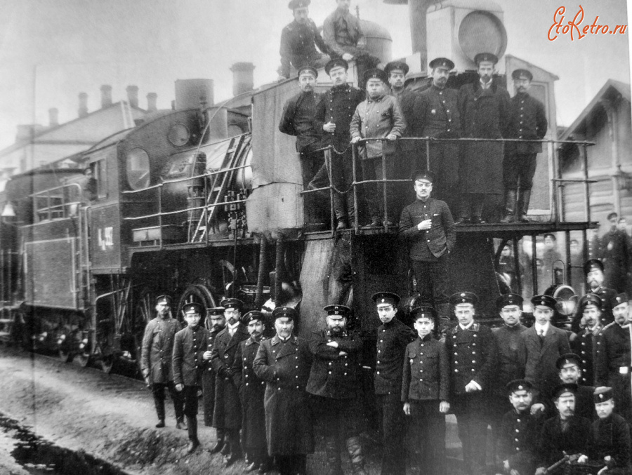 Железная дорога (поезда, паровозы, локомотивы, вагоны) - Испытания паровоза серии К