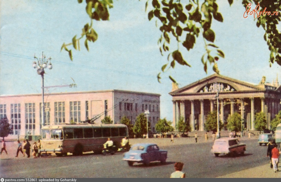 Минск - Ленинский проспект 1967, Белоруссия, Минск