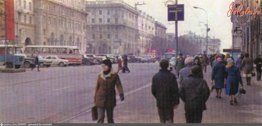 Минск - Минск. Улица Ленина 1967, Белоруссия, Минск
