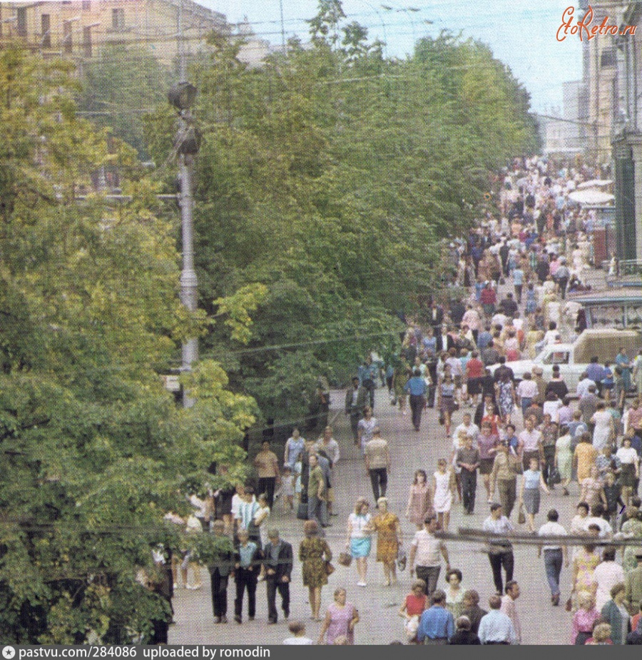 Минск - Минск. Ленинский проспект 1970—1971, Белоруссия, Минск