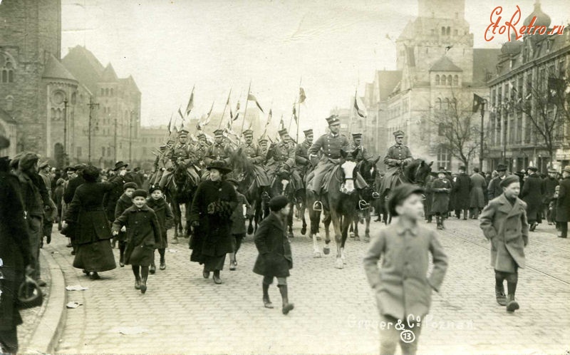 Познань - Первые польские кавалеристы