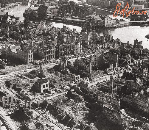 Гданьск - Данциг (Гданськ) в 1945 р.