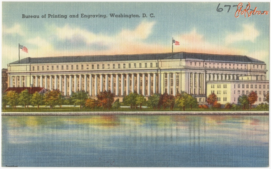 Вашингтон - Бюро печати и гравировки США, Вашингтон