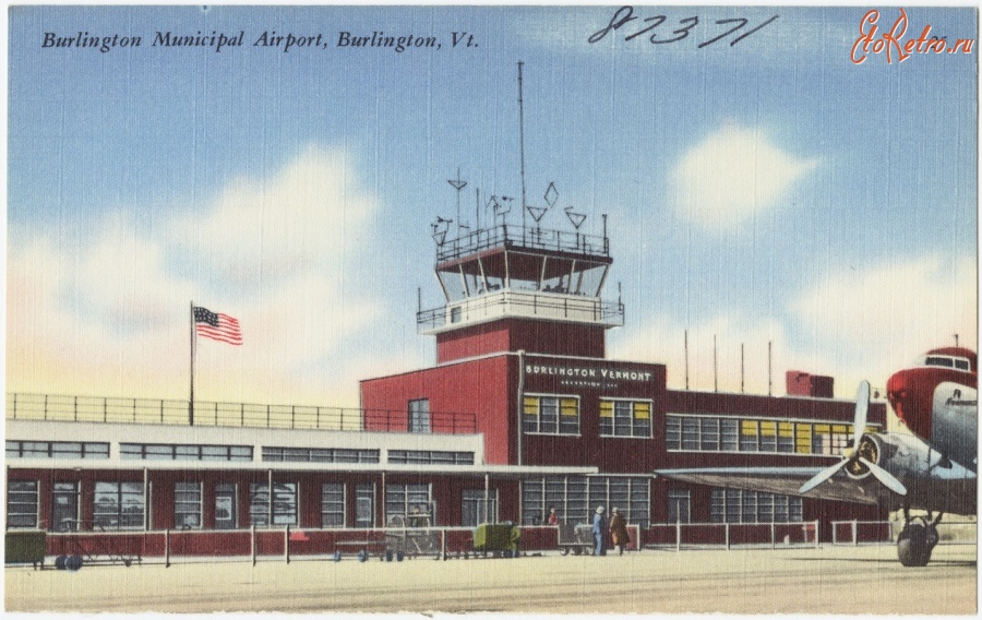 Бёрлингтон - Муниципальный аэропорт в Берлингтоне, Вермонт