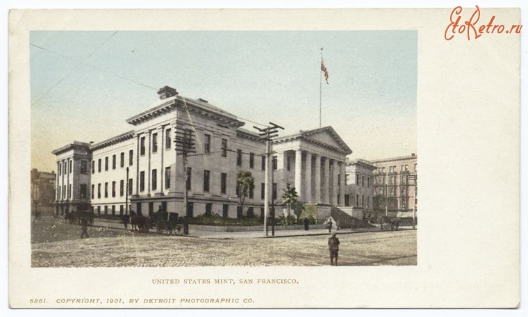 Сан-Франциско - Сан-Франциско. Монетный Двор США, 1901-1902