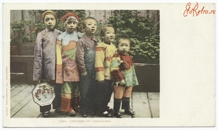 Сан-Франциско - Чайнатаун. Дети китайского квартала, 1903-1904