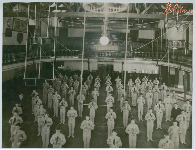 Штат Массачусетс - Амхерст. Спортивный зал колледжа, 1900-1920