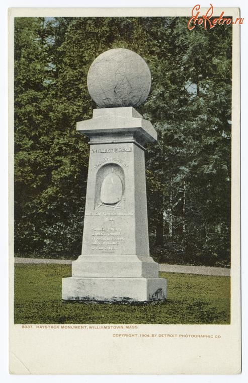 Штат Массачусетс - Уильямстаун. Хайстэк монумент, 1904