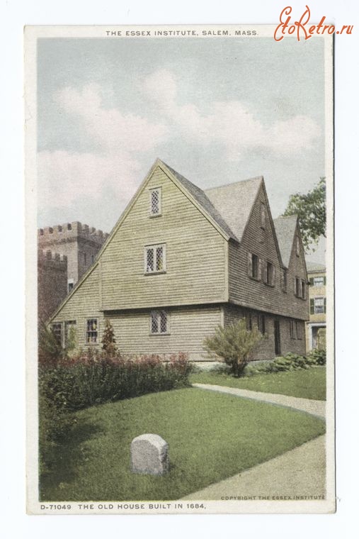 Штат Массачусетс - Салем. Музей Института Эссекса, 1898-1931