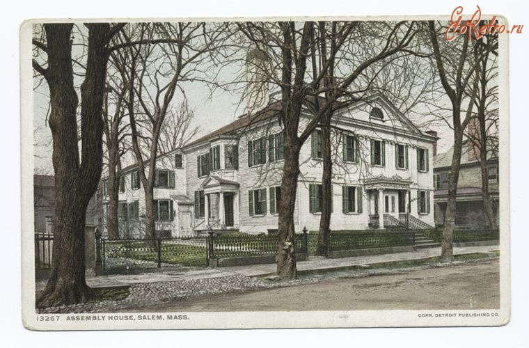 Штат Массачусетс - Салем. Ассамбли Хаус, 1898-1931