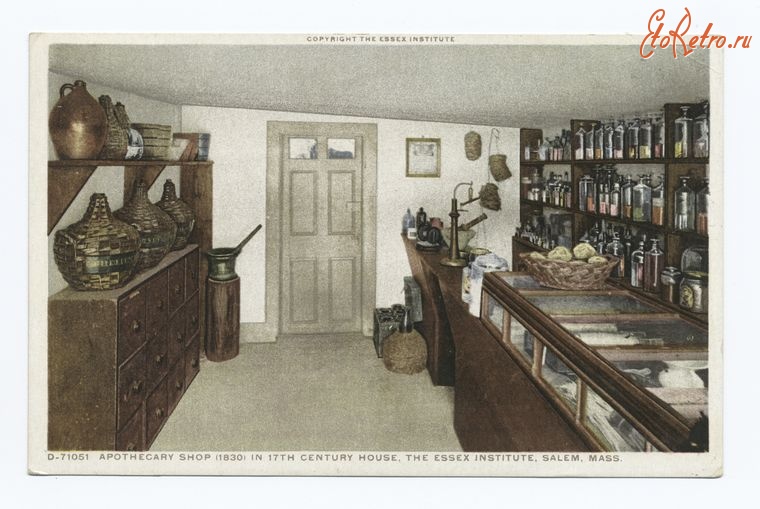 Штат Массачусетс - Салем. Музей Института Эссекса, 1913-1918