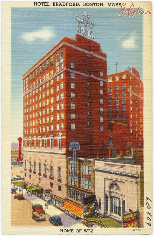 Бостон - Отель Брэдфорд, 1930-1945
