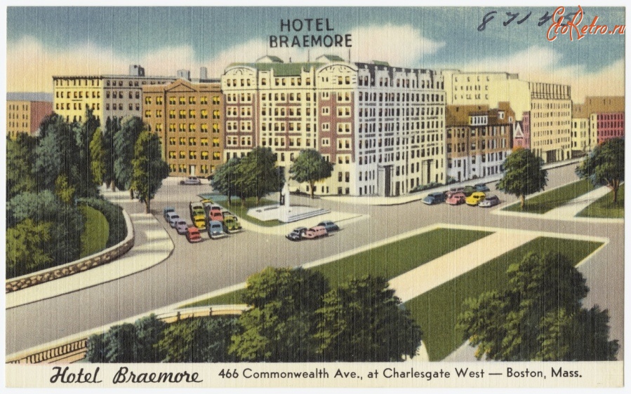 Бостон - Бостон. Отель Бремор, 1930-1945