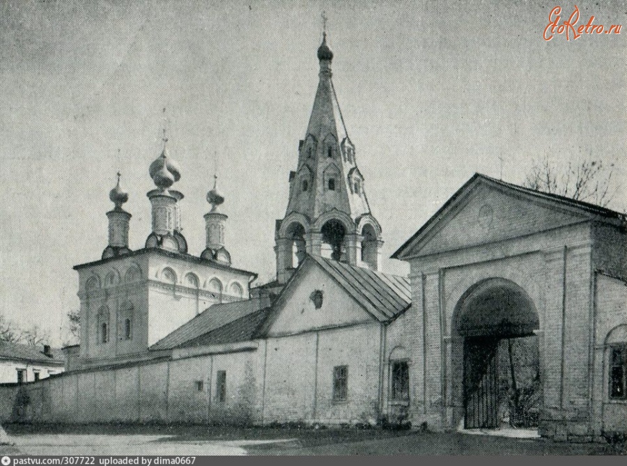 Рязань - Богоявленская церковь и колокольня Спасского монастыря