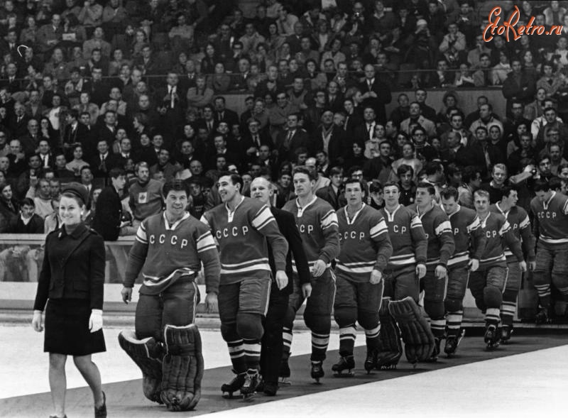 Спорт - Хоккейная сборная СССР – чемпион Олимпийских игр 1968 года