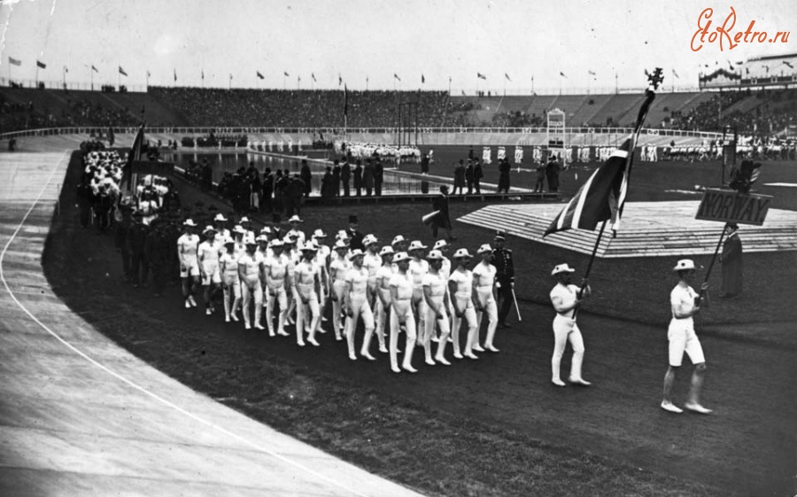 Спорт - Церемония открытия Олимпийских игр 1908 года в Лондоне
