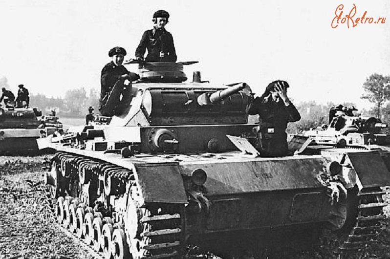 Военная техника - Средний танк Pz.III Ausf.D. Польская кампания, сентябрь 1939 года