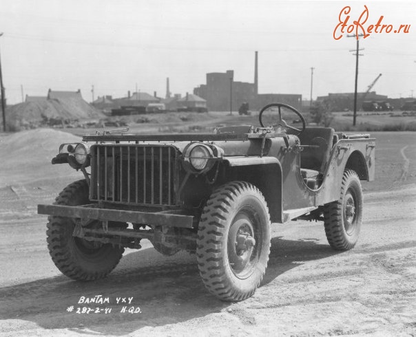 Военная техника - 13 ноября 1940г.компания Willis Motor Co.испытала свой первый джип.