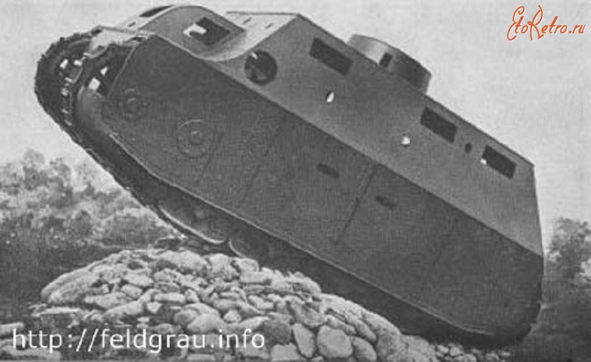 Военная техника - Прототип итальянского тяжёлого танка 