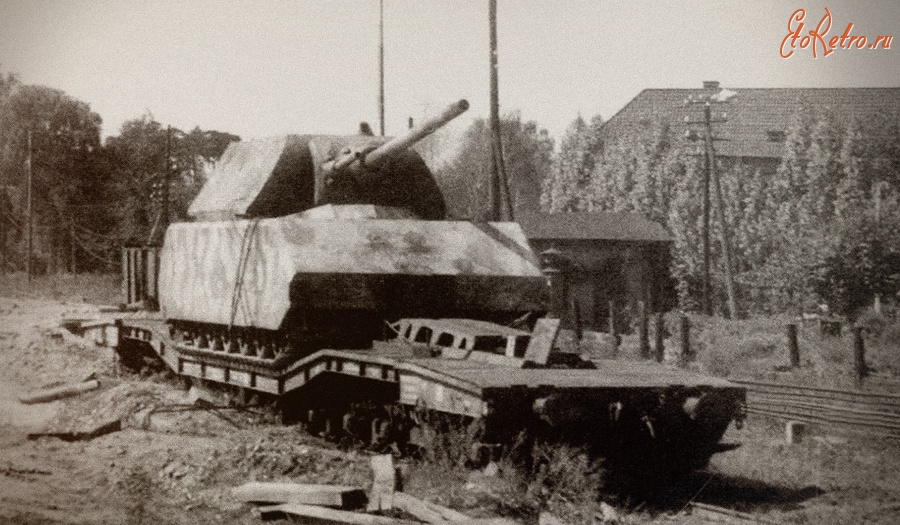 Военная техника - Трофейный танк-гигант 