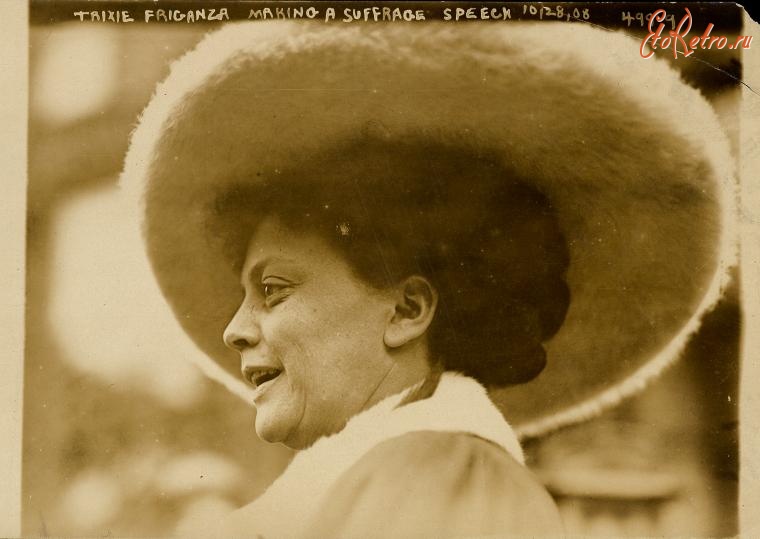 США - Трикси Фриганза, 1908