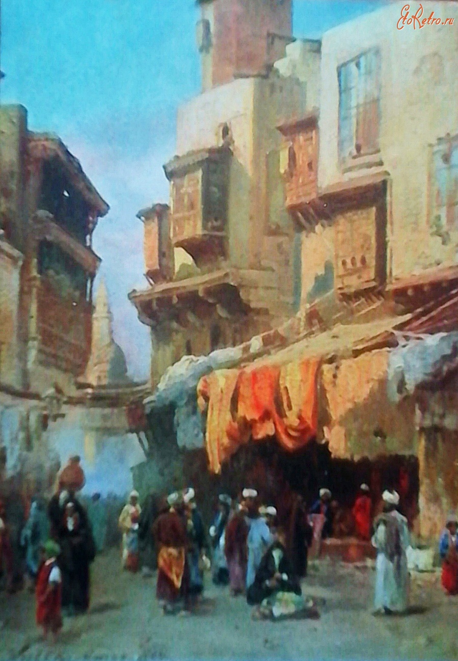 Картины - Улица Каира