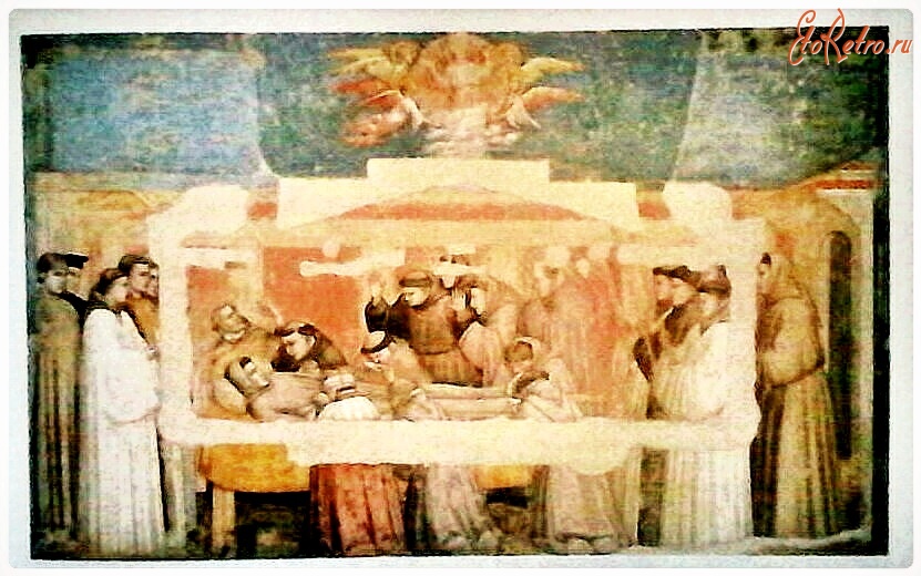Картины - Святой Франциск на смертном одре. Ок. 1325.