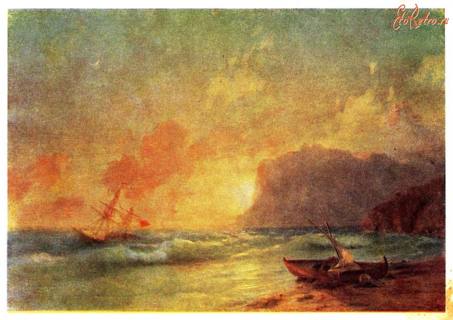 Картины - І.Айвазовський. Море (Коктебель). 1853.