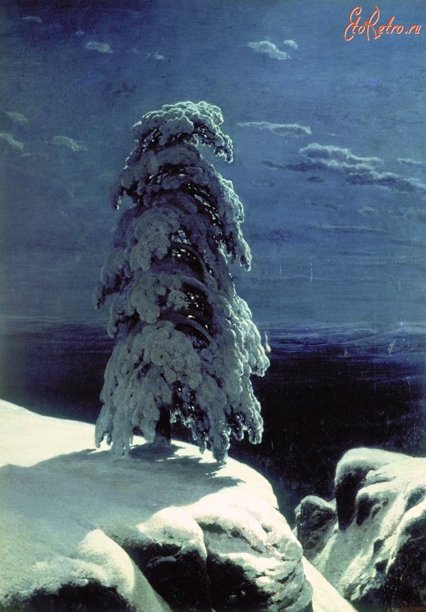 Картины - Иван Шишкин. «На севере диком» 1891