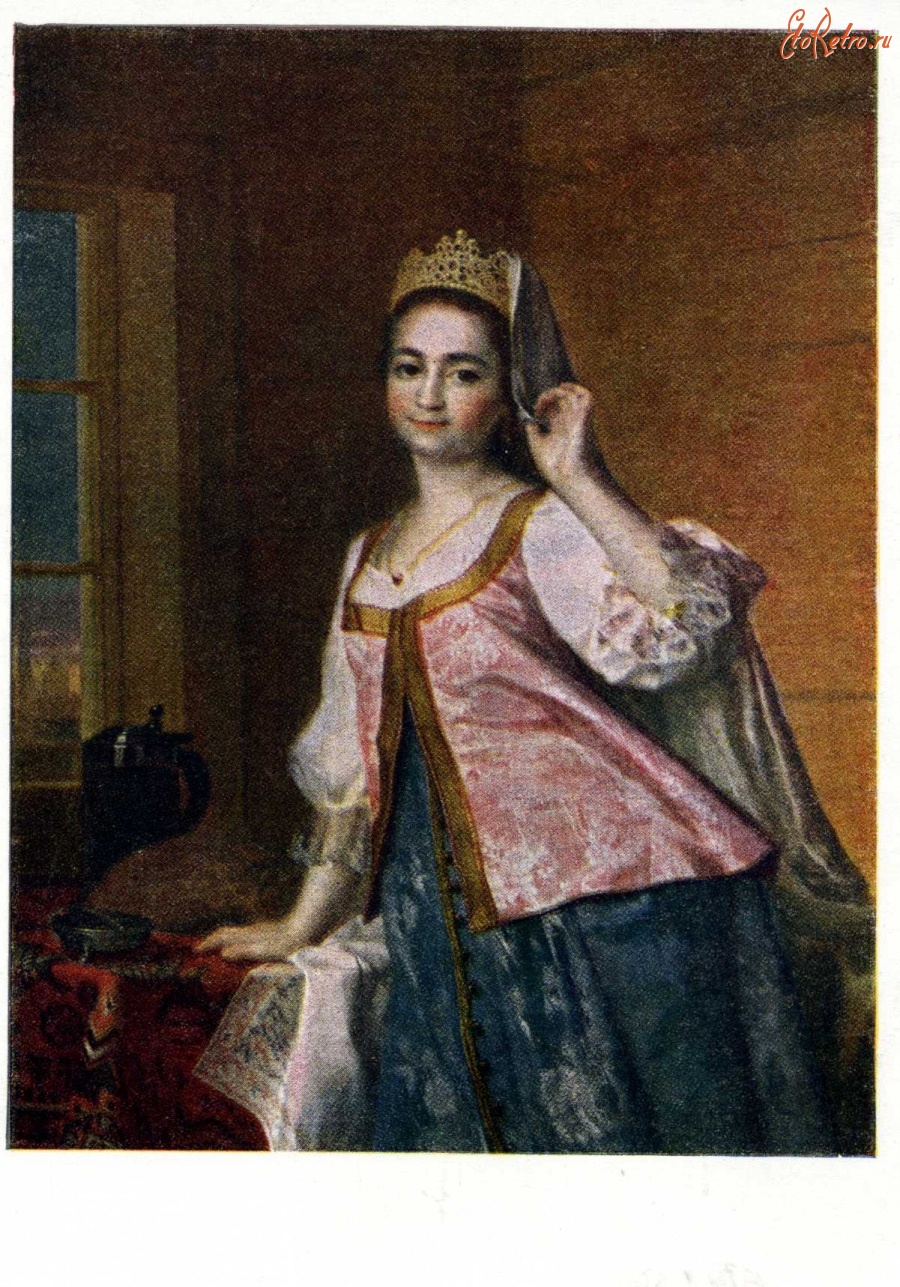 Картины - Д. Г. Левицкий (1735 - 1822). Портрет А.Д.Левицкой. 1785 г.