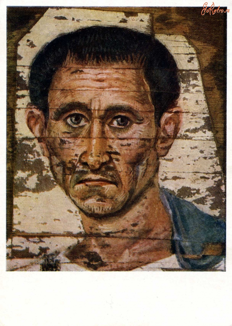 Картины - Неизвестный художник из Фаюма. Портрет пожилого мужчины I - II вв. н. э.