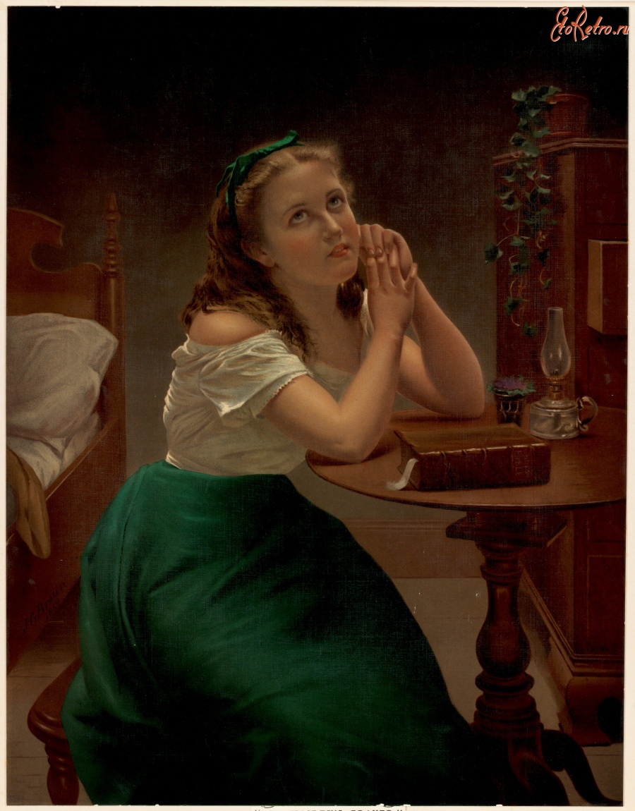 Картины - Девичья молитва