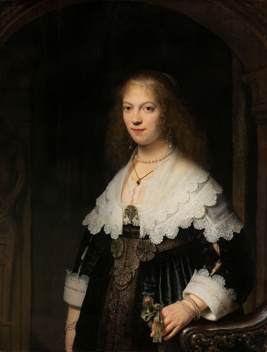 Картины - Рейксмузеум в Амстердаме. Мария Трип. 1639